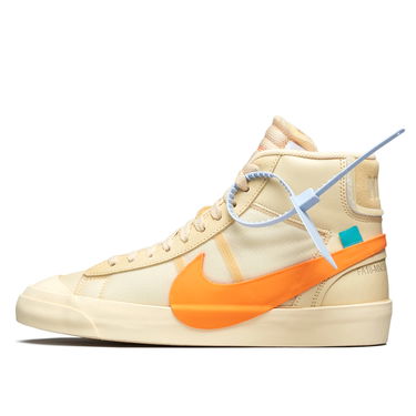 Sneakers och skor Nike Off-White x Blazer Mid "All Hallows Eve" Beige | AA3832-700, 4