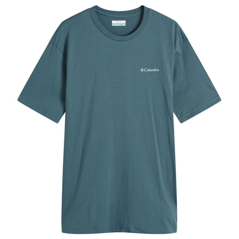 T-shirt Columbia North Cascades Short Sleeve T-Shirt, Size Small Blå | 1834041-429