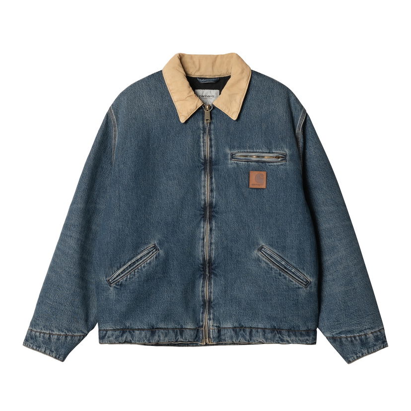 Jacka Carhartt WIP OG Detroit Denim Jacket Blå | I034734_7