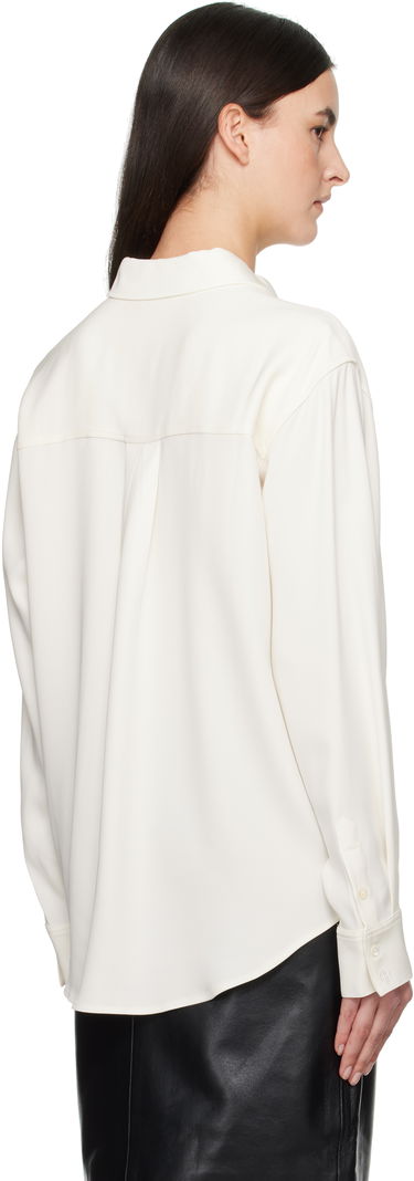 Skjorta Anine Bing ANINE BING Braxton Button-Down Shirt Vit | A-07-10840-IVY26, 2