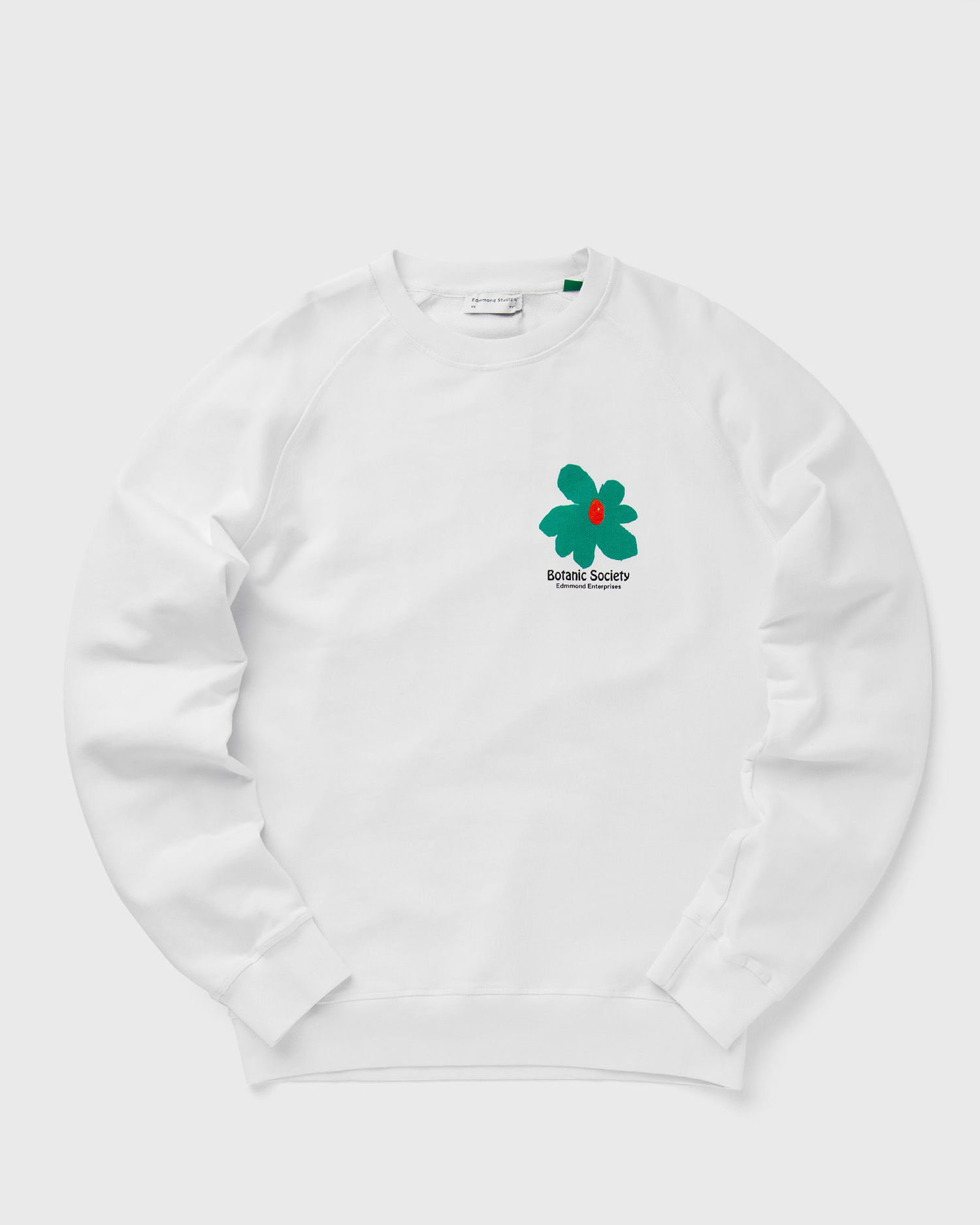Sweatshirt Edmmond Studios BOTANIC SOCIETY Vit | 124-40-25000, 0