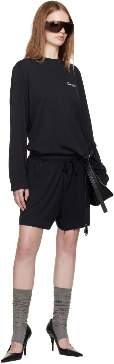 Shorts Fear of God Fear of God ESSENTIALS Soccer Shorts Svart | 160SP255650FW, 3