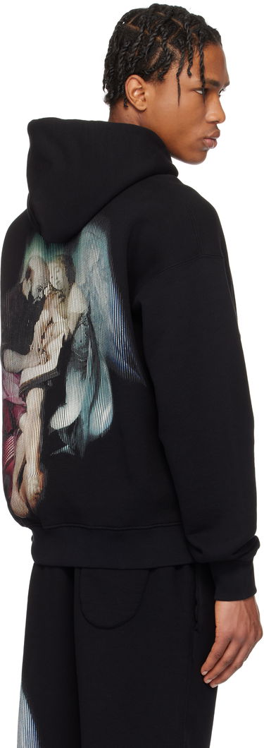 Sweatshirt Off-White Off-White S. Matthew Hoodie Svart | OMBB085S25FLE00V1084, 2