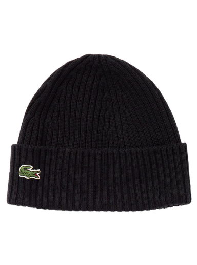Mössa Lacoste KNITTED CAP Svart | 3666354851469