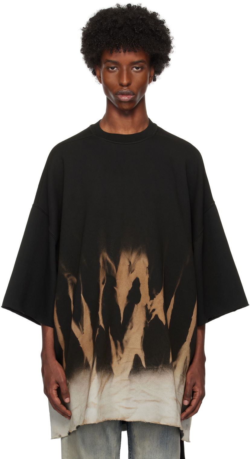 T-shirt Rick Owens Porterville Tommy T-shirt Svart | DU02D2259 FSUN