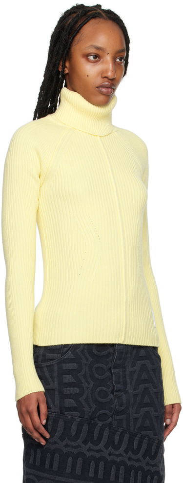 Sweater Marc Jacobs Marc Jacobs Ribbed Turtleneck Sweater Gul | N604W07RE22, 1