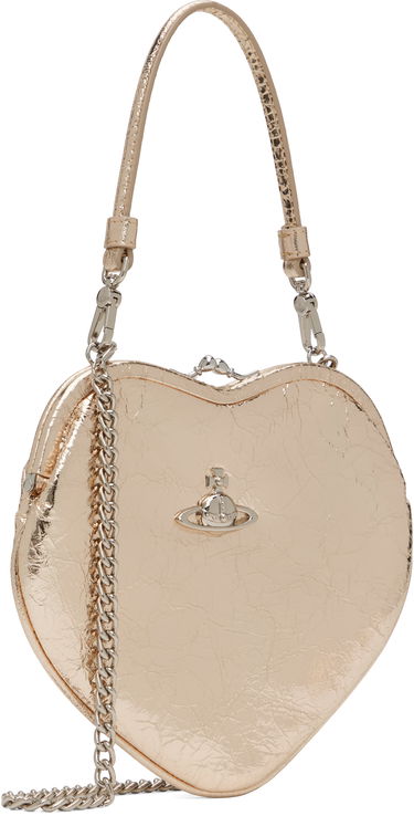 Handväska Vivienne Westwood Vivienne Westwood Belle Heart Frame Bag Metallisk | 4B01000CW-L00AC-, 1