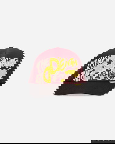 Keps KAPITAL TH.D.D. Graphic Trucker Cap Bourgogne | K2506XH547 BURGUNDYXBLK, 2