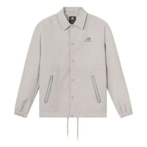 Vindjacka New Balance Classic Coach Jacket Grå | NC5AC39503-LBE