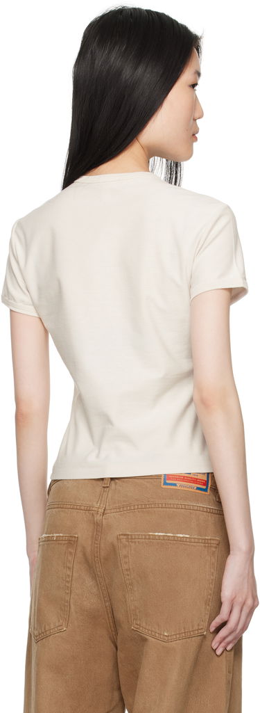 T-shirt Diesel T-shirt Slim Fit Graphic Print Vit | A17082 0SHAY, 2