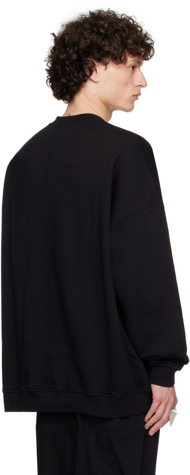 Sweatshirt Rick Owens Rick Owens Champion Edition Jumbo Sweatshirt Svart | CM01E1669 CHFE FELPA, 2