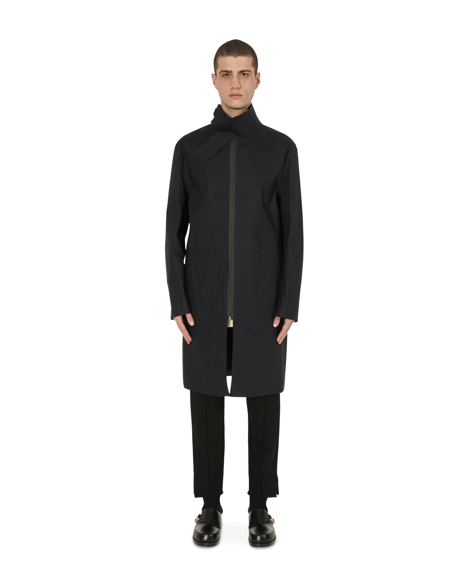 Rockar 1017 ALYX 9SM Mackintosh Stazione Long Coat Svart | AMUOU0132FA01 BLK0001, 1