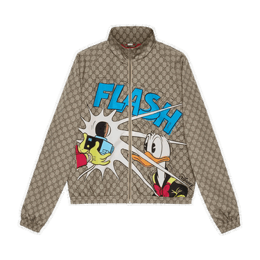 Jacka Gucci x Disney Donald Duck Gg Jacket Brun | 646442 ZAGCJ 2165, 0