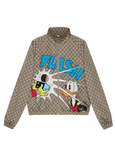 Jacka Gucci x Disney Donald Duck Gg Jacket Brun | 646442 ZAGCJ 2165