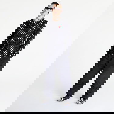 T-shirt Comme des Garçons PLAY Heart Logo Long Sleeve Tee UNISEX Svart | AZT166 black, 3