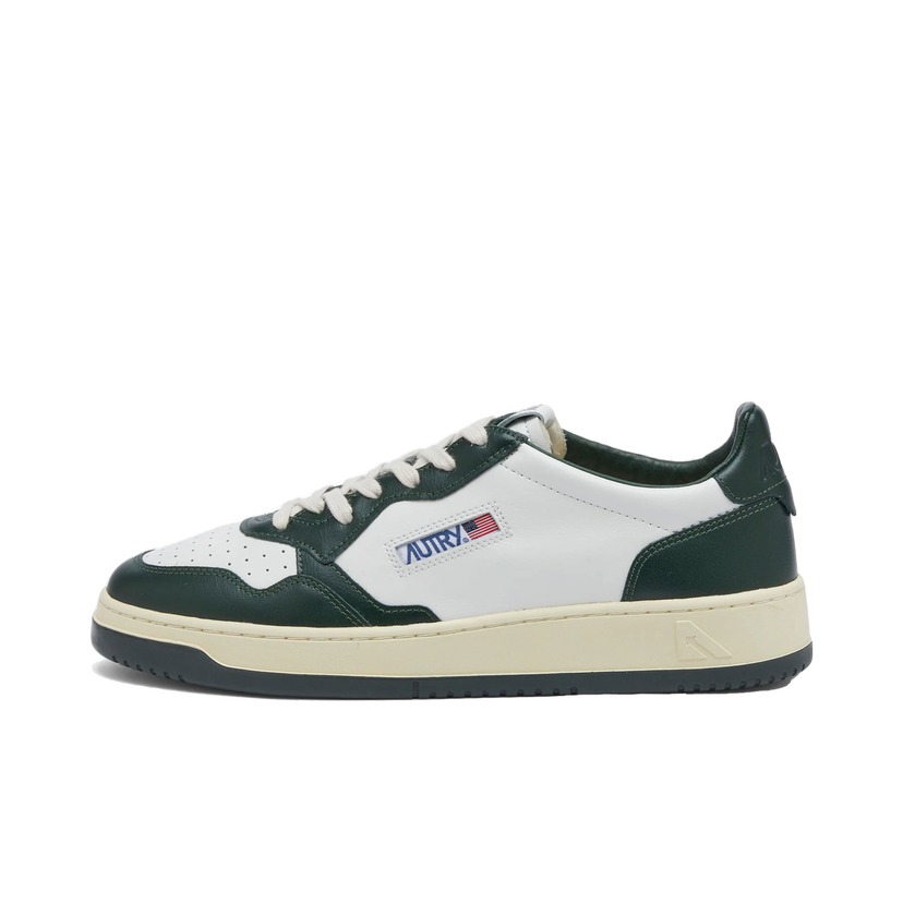 Sneakers och skor Autry Medalist Low Leather Grön | AULMWB49