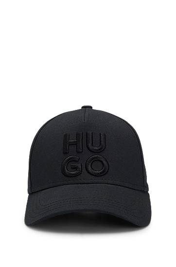 Keps BOSS HUGO Embroidered Logo Twill Cap Svart | 50533409