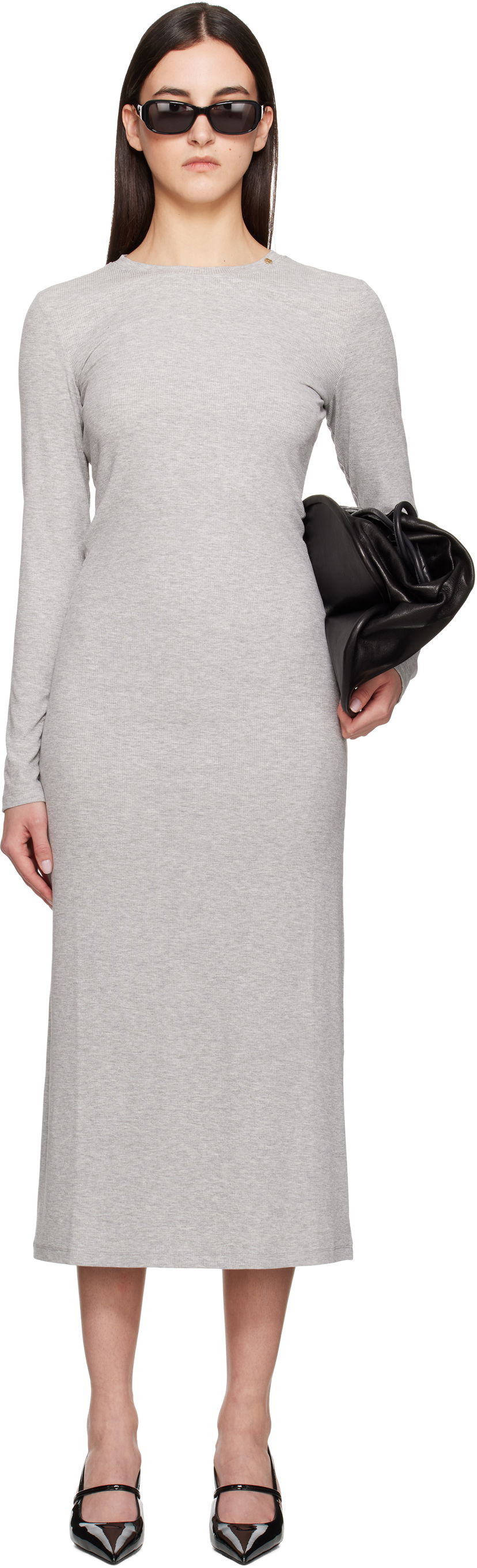 Klä Anine Bing ANINE BING Jo Maxi Dress Grå | A-02-10930-GRM5