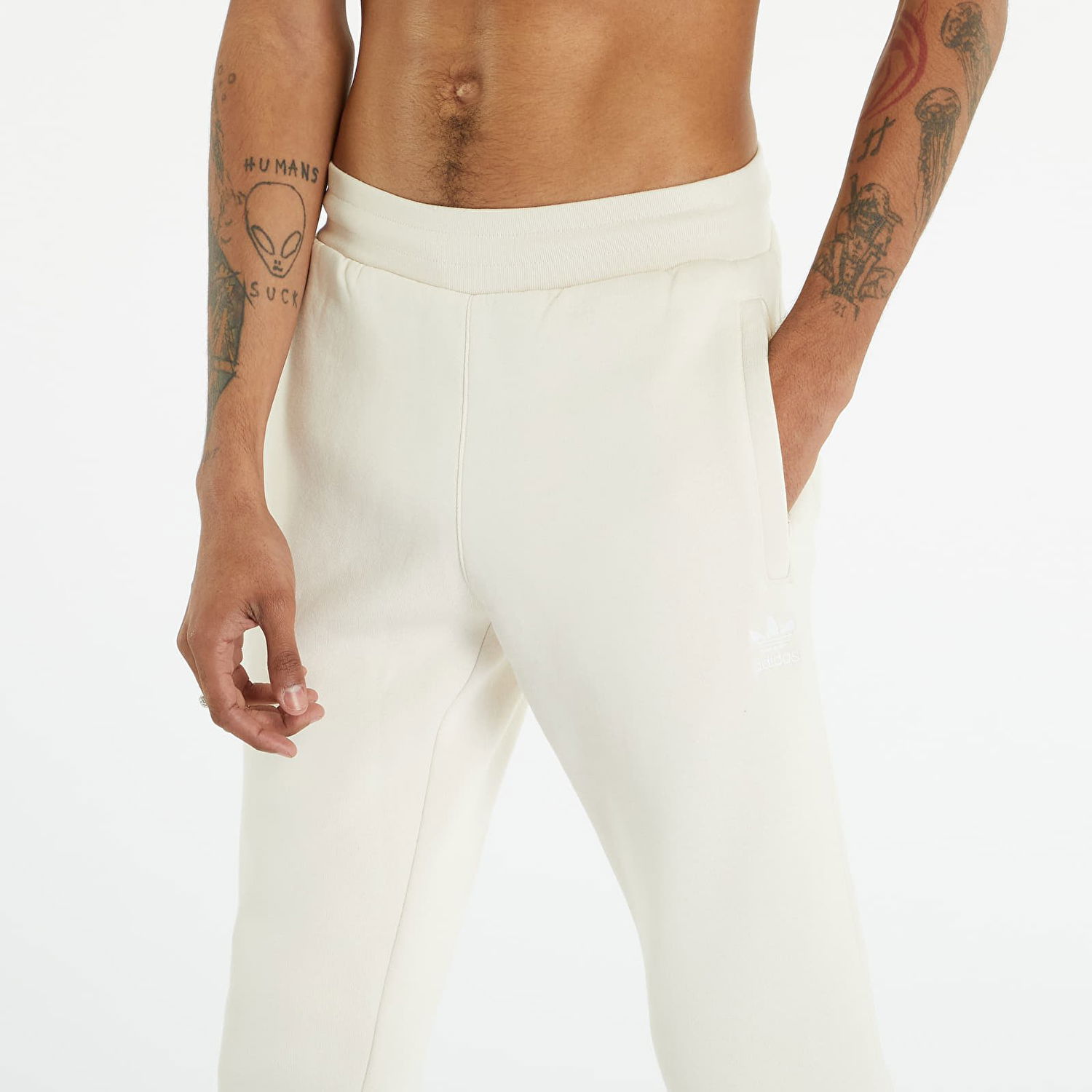 Träningsbyxor adidas Originals Trefoil Essentials Pant Vit | IA4836, 1