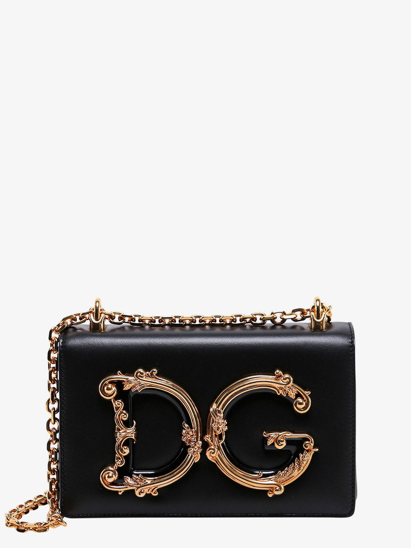 Axelväska Dolce & Gabbana Dolce & Gabbana Devotion Shoulder Bag Svart | BB6498AZ80180999