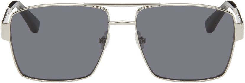 Solglasögon AMI AMI Paris 75007 Stainless Steel Sunglasses Metallisk | UGL514.AM0003