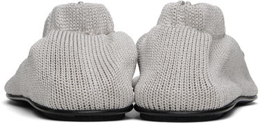 Sneakers och skor TOTEME TOTEME 'The Knitted' Ballerina Flats Grå | 242-WAS2358-YA0040, 1