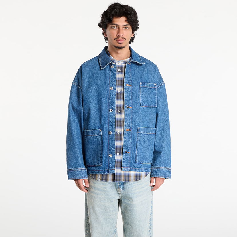 Jacka A.P.C. A.P.C. x Marc Jacobs Denim Jacket Blå | COHKK-M32011 IAL