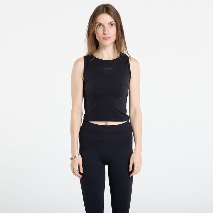 Linne Under Armour Project Rock Seamless Tank Top Svart | 6007150-001
