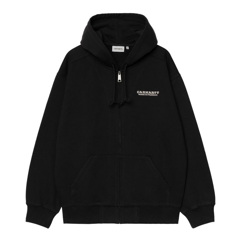 Sweatshirt Carhartt WIP Hooded Runaway Sweat Jacket Svart | I034414_4
