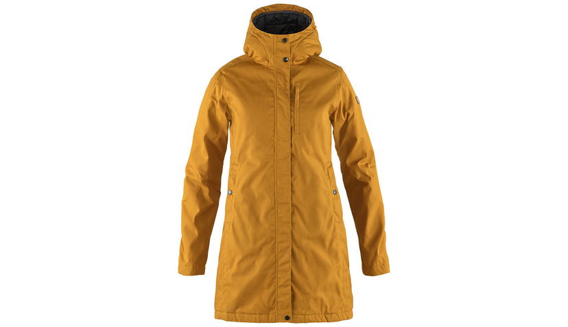 Parkas FJÄLLRÄVEN Kiruna Padded Parka Gul | F89644-166