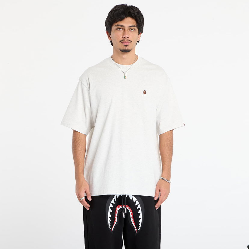 T-shirt BAPE One Point Relaxed Fit Tee Beige | 001TEL801301MGRA
