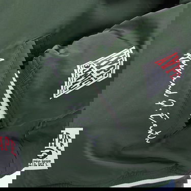 Bomberjacka AAPE by A Bathing Ape AAPE Ice Hockey Varsity Jacket Grön | AAPJKM7676XXNGRD, 5