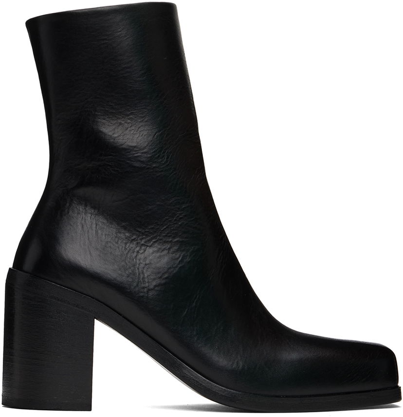 Rockar Marsèll Marsell Anta Leather Boots Svart | MW8285 094