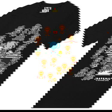 T-shirt BAPE Tokyo Baby Milo Multi-Sport Character T-Shirt Svart | 002TEH701001F-BLK, 1