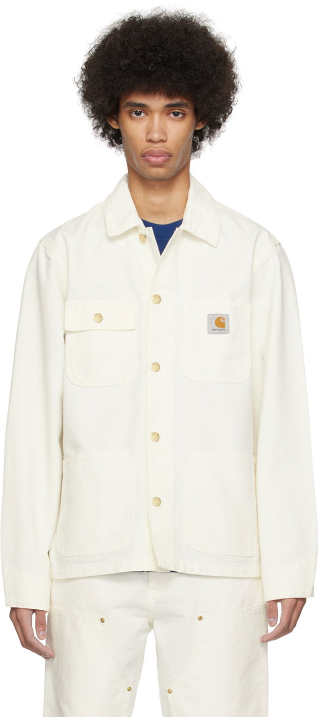 Jacka Carhartt WIP Work Jacket Vit | I031519