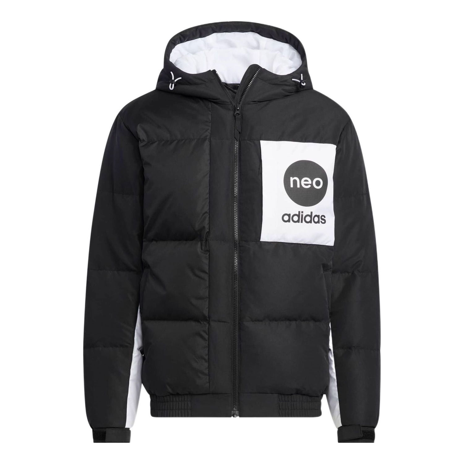 Pufferjacka adidas Originals Neo Vbe Logo Puffer Jacket Svart | HM6171, 0