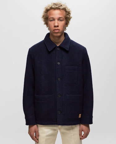 Jacka A.P.C. Emile Wool Chore Jacket Mörkblå | WVBCA-H02713-IAK, 2