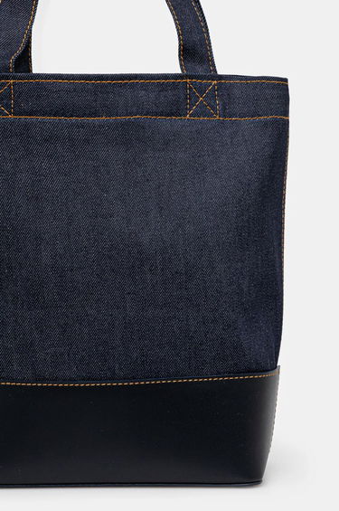 Tygpåse A.P.C. Axel Small Tote Bag Blå | CODDP.M61568.IAK, 2