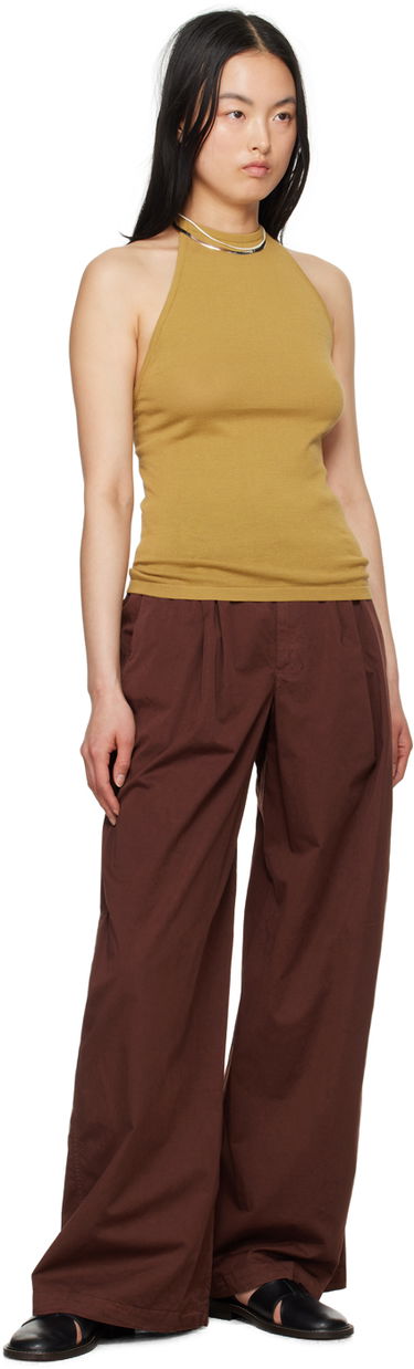 Linne LEMAIRE Halter Tank Top Gul | TO1228 LK116, 3