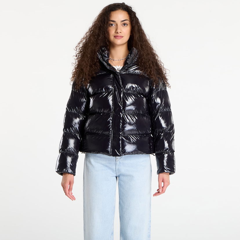 Pufferjacka Napapijri Napapijri A-Glane Puffer Jacket Svart | NP0A4HZ50411