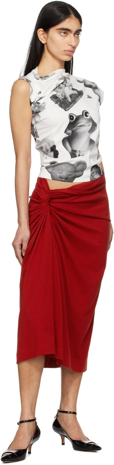 T-shirt Vivienne Westwood Hebo T-Shirt Röd | 1504000A-J006F-, 3