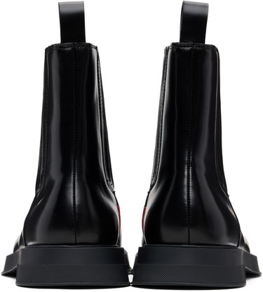 Sneakers och skor BOSS Hugo Embossed-Logo Chelsea Boots Svart | 50552567, 1