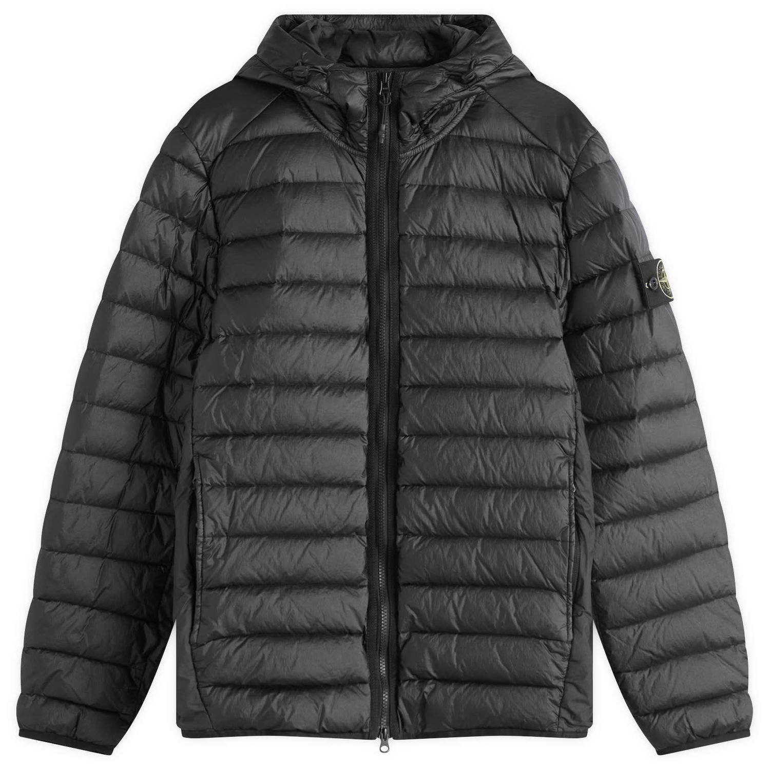 Pufferjacka Stone Island Stone Island Down-TC Hooded Jacket, Size Large Svart | K1S154100403-V0029, 0