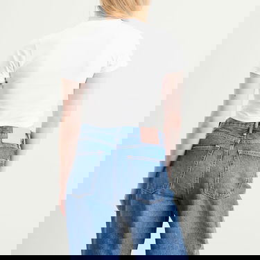 T-shirt Casablanca Casablanca Mascot Cropped T-Shirt, Size X-Small Vit | W-AW25-JTS-009-02, 3