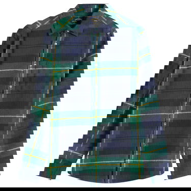 Skjorta Portuguese Flannel Cabin Flannel Check Shirt Flerfärgad | AW25018-NVG, 0