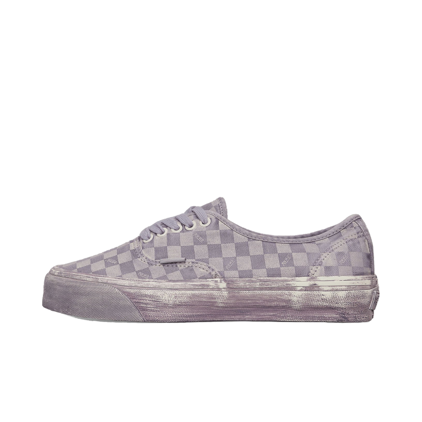 Sneakers och skor Vans Authentic LX Reissue 44 Dip Dye Checkerboard Purpur | VN0007QZD6U1