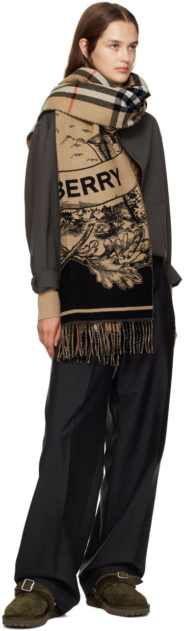 Kläder Burberry Burberry Chubby Suede & Shearling Slippers Grön | 8092549, 4