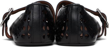 Skovård Alaïa ALAÏA Vienne Laser Cut Ballerina Flats Vit | AA3A029CK216, 1