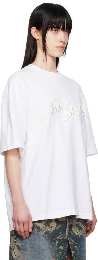 T-shirt Acne Studios Acne Studios Logo T-Shirt Rosa | CL0327-, 4