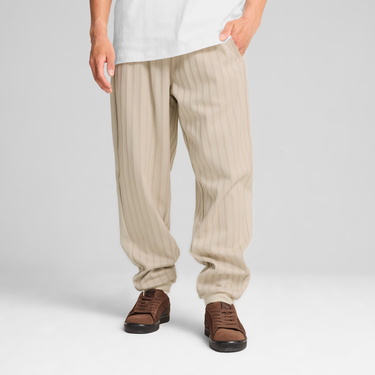 Träningsbyxor Puma T7 Striped Track Pants Beige | 626696-87, 1
